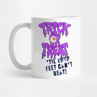 Trick or Treat for Halloween in purple Mug